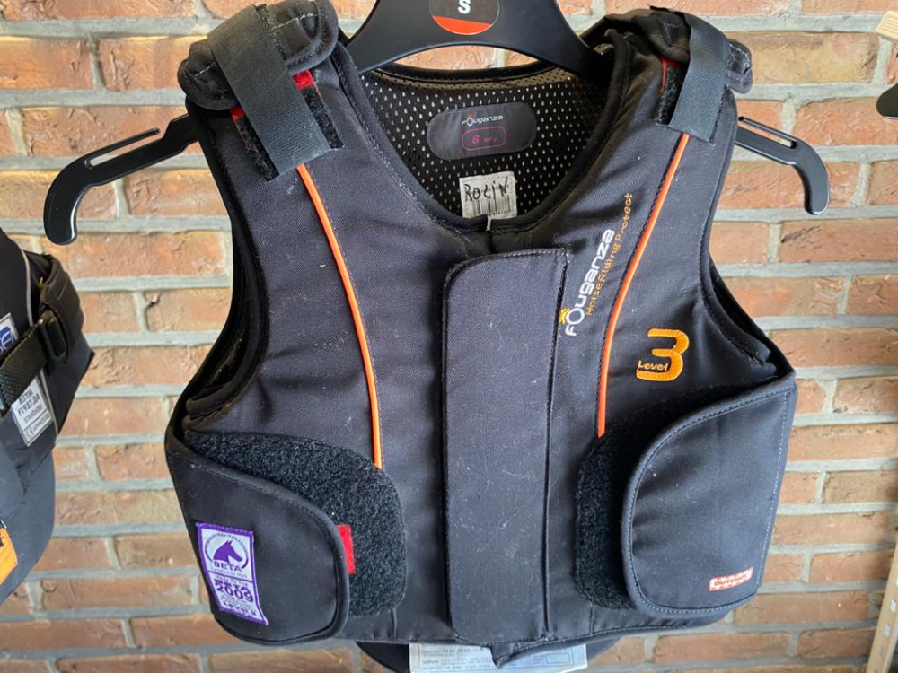 Gilet de protection d'équitation Fouganza taille M junior - Sports2Life